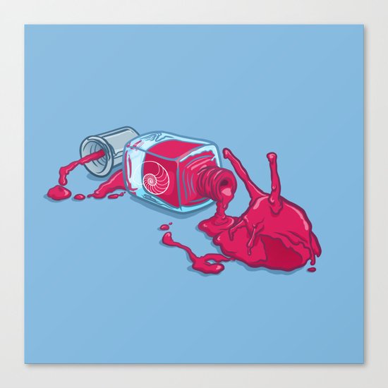 It's nail polish Canvas Print