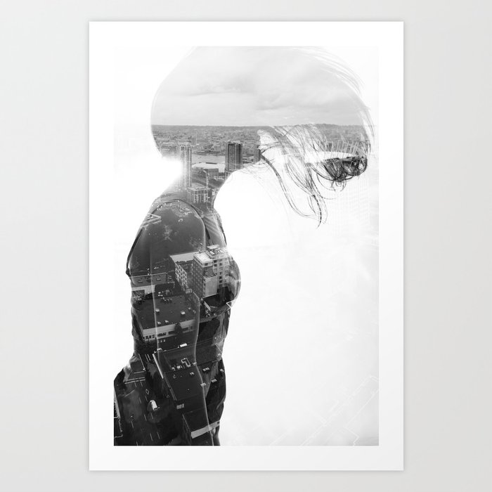 Double Exposure Art Print by Timothy Nguyen Photography | Society6