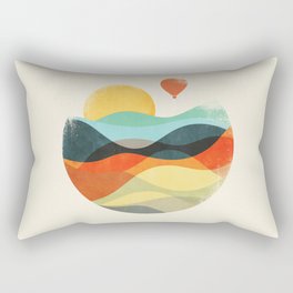 Let the world be your guide Rectangular Pillow