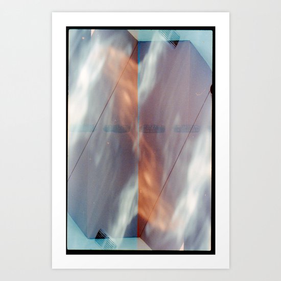Mk (35mm multi exposure) Art Print