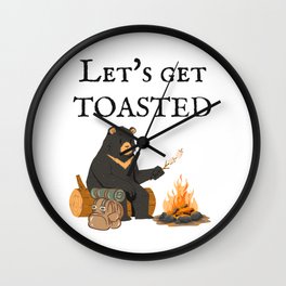 Lets get toasted Wall Clock