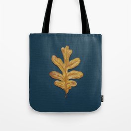 Fall Oak Leaf Painting Tote Bag