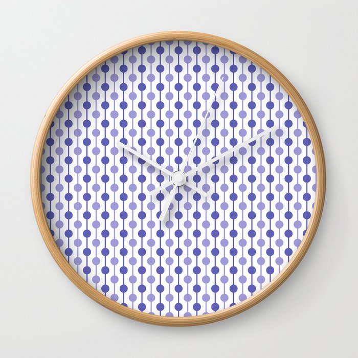 Tiny Droplets Pattern in Very Peri Wall Clock