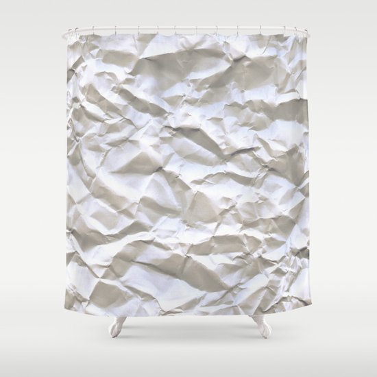 White Trash Shower Curtain