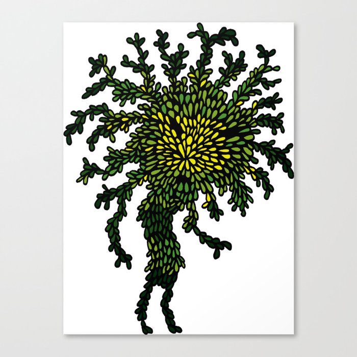 Tree lady Canvas Print