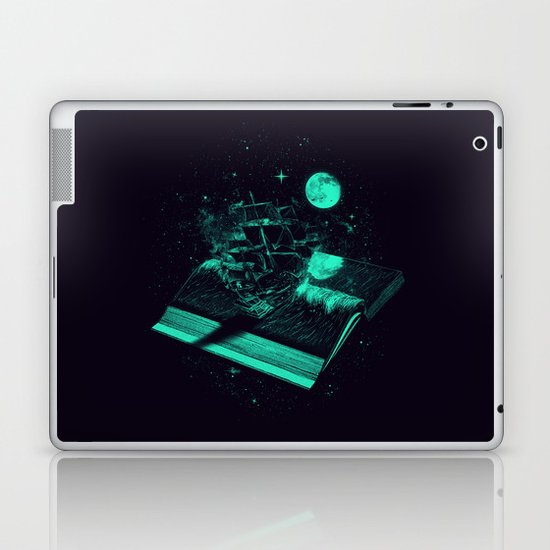 Crossing the Rough Sea of Knowledge Laptop & iPad Skin