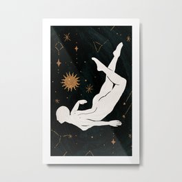 Astro Female Poster Metal Print