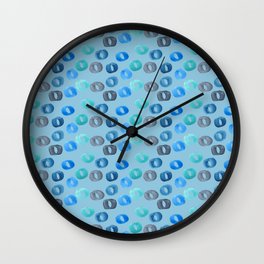 Circle Rivers Wall Clock