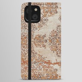 Oriental Vintage Carpet Design iPhone Wallet Case