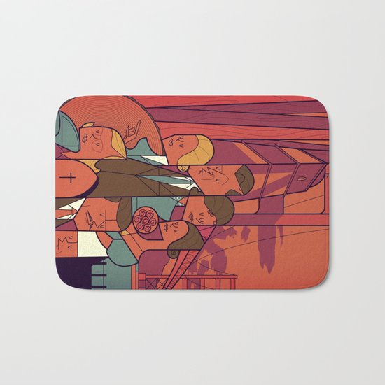 Vertigo Bath Mat
