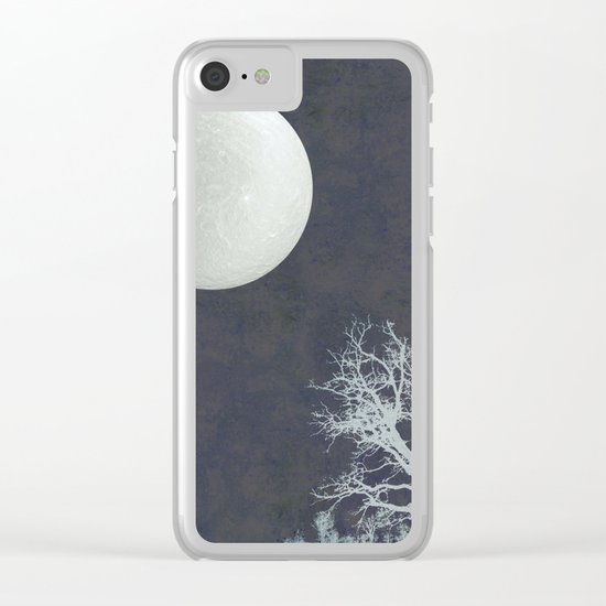 With that Moon Language Clear iPhone Case