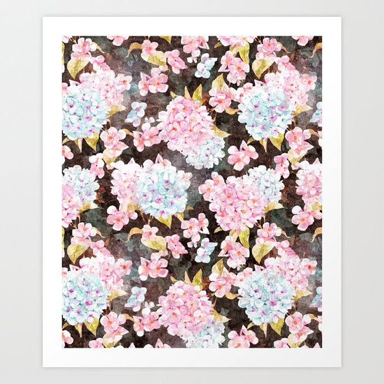Blossom V2 #society6 #buyart #pattern Art Print