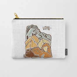 Utah illustration Carry-All Pouch
