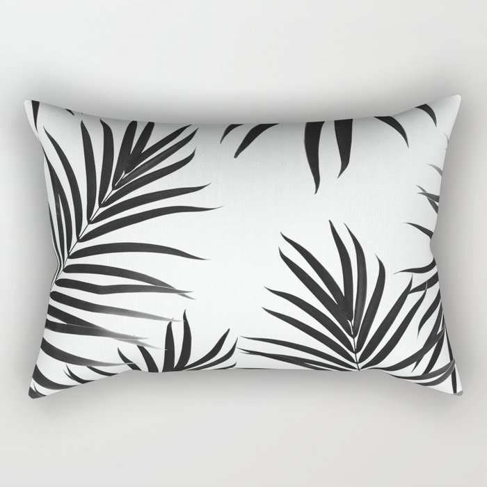 Palm Leaves Pattern Summer Vibes #2 #tropical #decor #art #society6 Rectangular Pillow