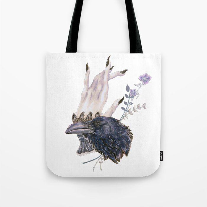 Raven Familiar Tote Bag