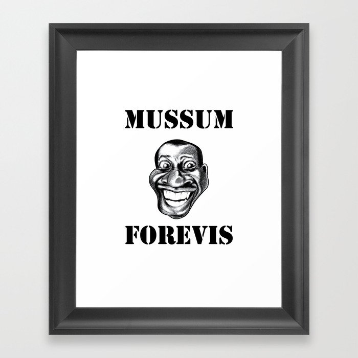 Mussum Forevis Framed Art Print
