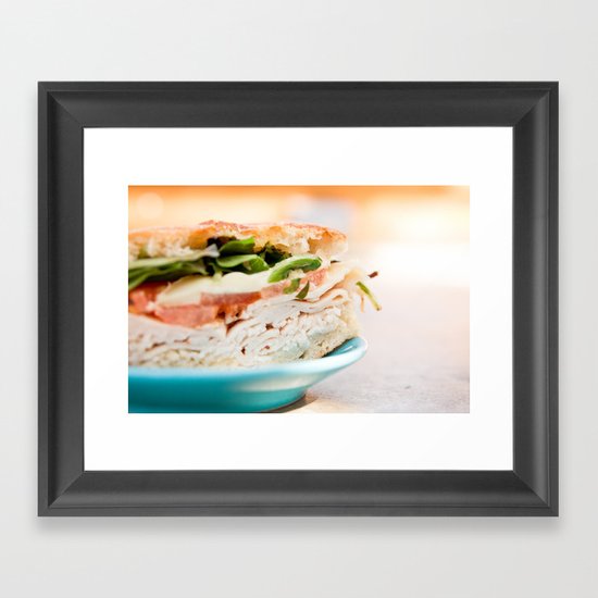 Lunch Framed Art Print