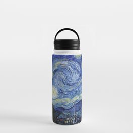 Starry Night by Vincent Van Gogh Water Bottle