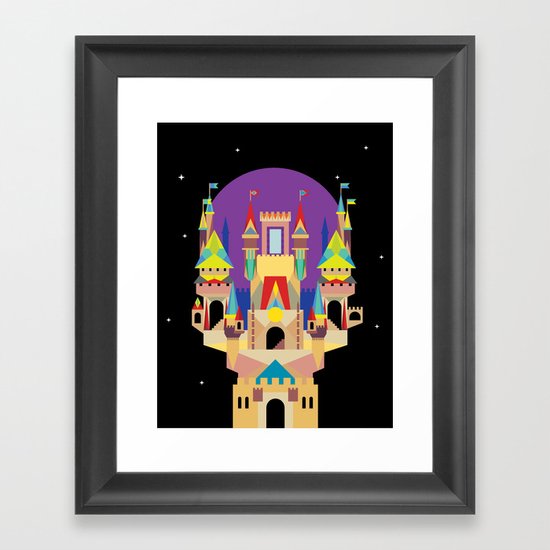 castle Framed Art Print