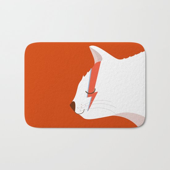 David Meowie Bath Mat