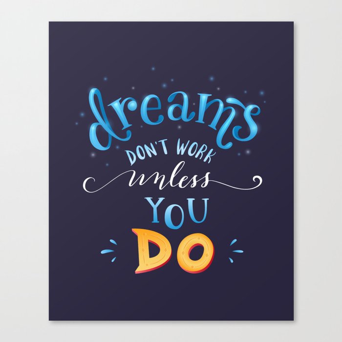 DREAMS Canvas Print