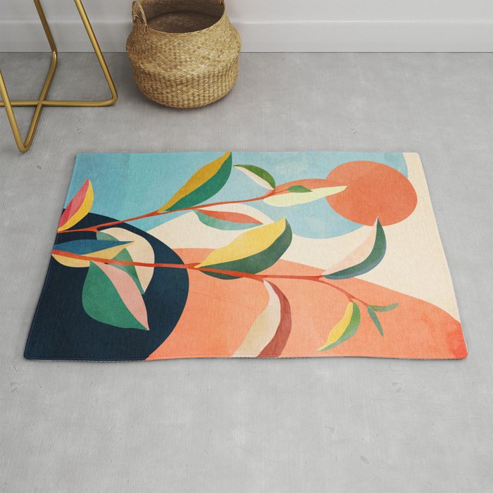 Colorful Branching Out 17 Rug