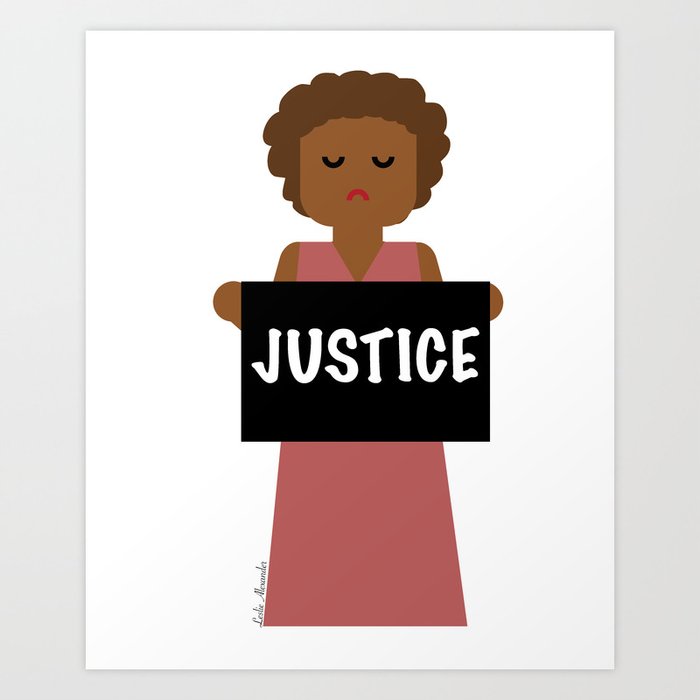 Just Justice Art Print