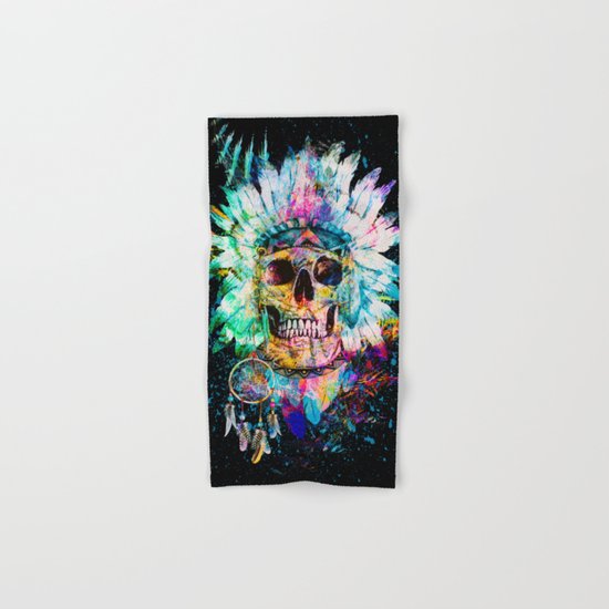 SKULL WILD S. Hand & Bath Towel