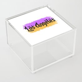 Los Angeles (Typography Design) Acrylic Box