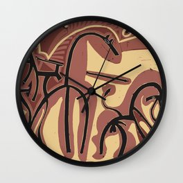 Picador et Taureau (Picador and Bull), 1959 - Picasso, Artwork For Shirts, Posters, Bags, Tapes Wall Clock