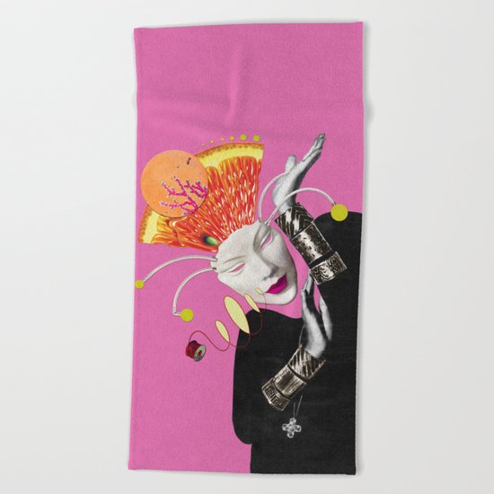 I Don't Care If You Don't Like It Beach Towel