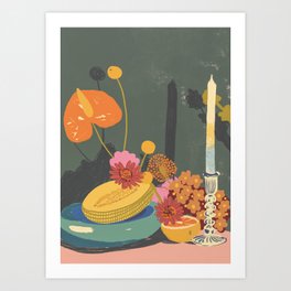 Melon Art Print
