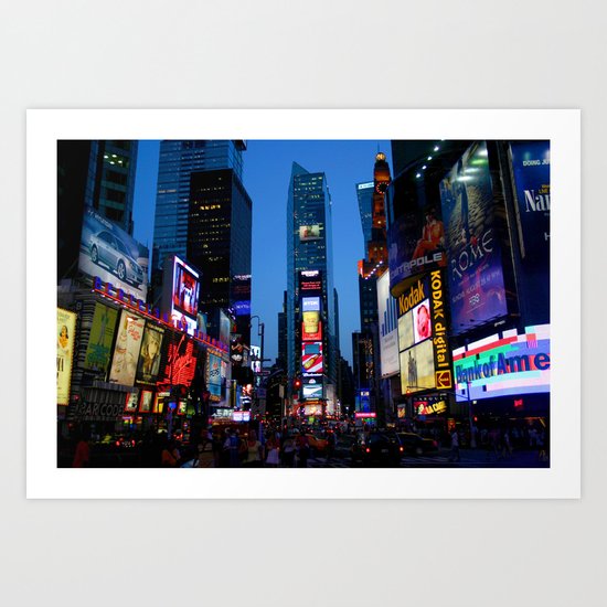 Times Square Art Print