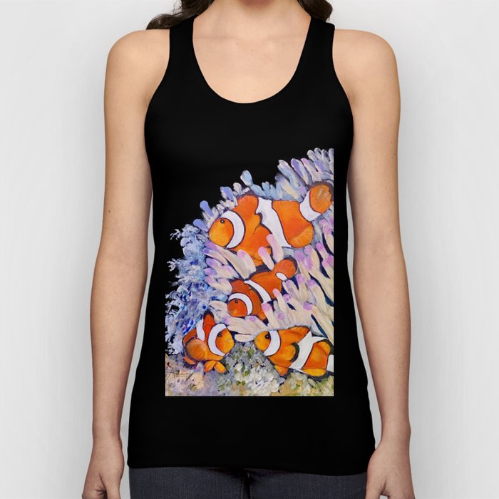Colorful Clownfish Tank Top