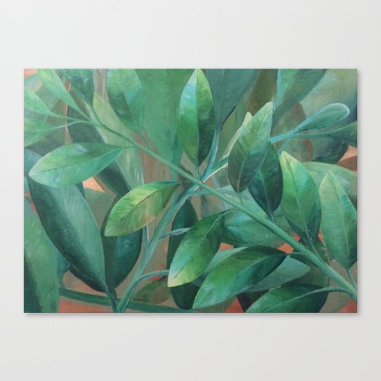 Leafy Greens Canvas Print