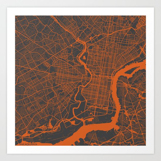 Philadelphia 2 Art Print