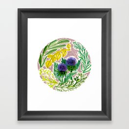  Herbs Framed Art Print