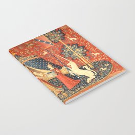 Lady and The Unicorn Medieval Tapestry Notebook