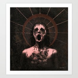 Our Lady of Rust and Anguish Art Print