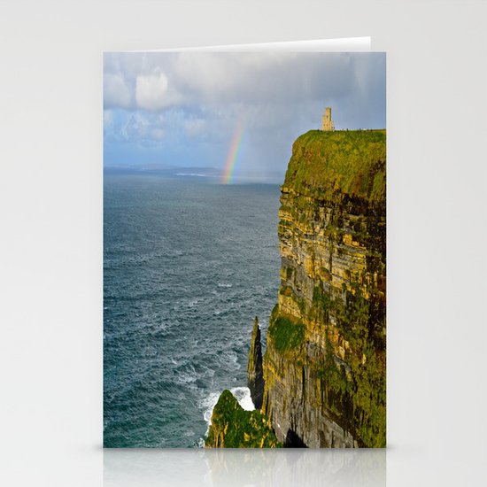 Cliffs of Moher Rainbow Stationery Cards