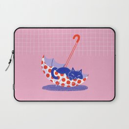 Umbrella Cat Laptop Sleeve