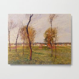 A Meadow In Moret 1901 By Camille Pissarro | Reproduction | Impressionism Painter Metal Print | Photo Picture Design, Modern Vintage Home, Classic Reproduction, College Dorm Room Of, Retro Renissance Bed, The Famous Pictures, Color Graphicdesign, Watercolor Abstract, An Old World Reprint, Artworks Artwork 
