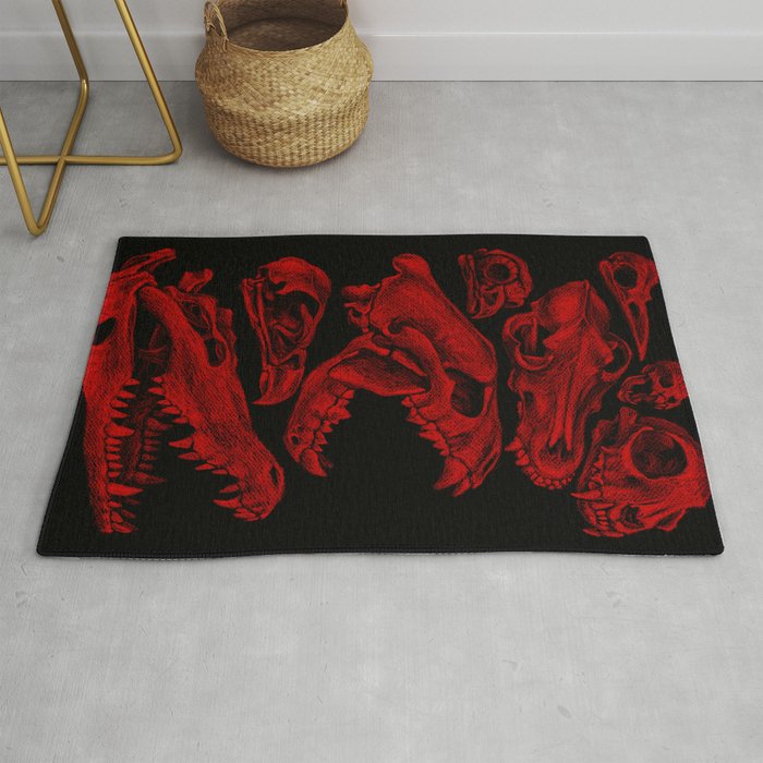 Carnivores in Red Rug