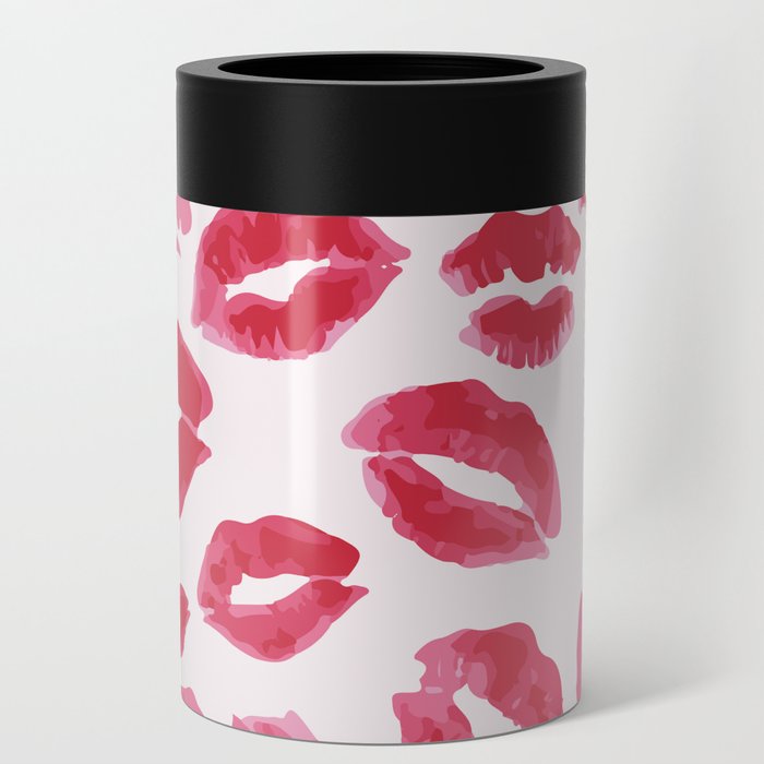 Lipstick Kisses Can Cooler