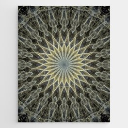 Golden and brown mandala  Jigsaw Puzzle