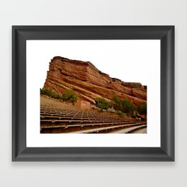 Red Rocks Amphitheater Framed Art Print