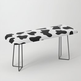 Moo Cow Print Bench
