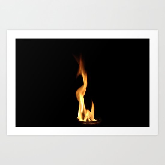 fire Art Print