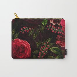 Vintage & Shabby Chic - Vintage & Shabby Chic - Mystical Night Roses Tasche | Midnight, Night, Exotic, Bohemian, Rose, Peonies, Botanical, Painting, Countryside, Cottagecore 
