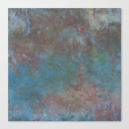 Earth and Water Abstract Canvas Print